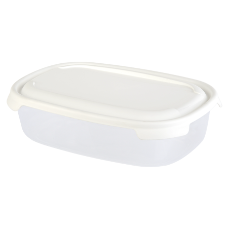 P1FP012 Контейнер пластиковый прямоугольный с крышкой, разноцветный, 3 л