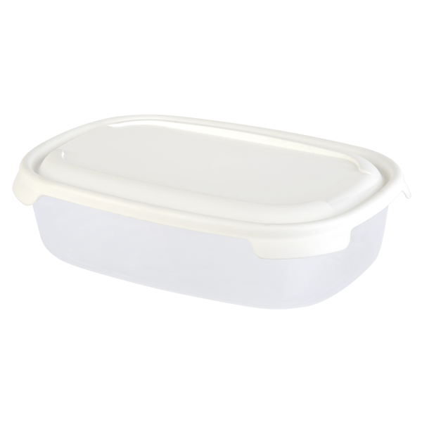 P1FP012 Контейнер пластиковый прямоугольный с крышкой, разноцветный, 3 л