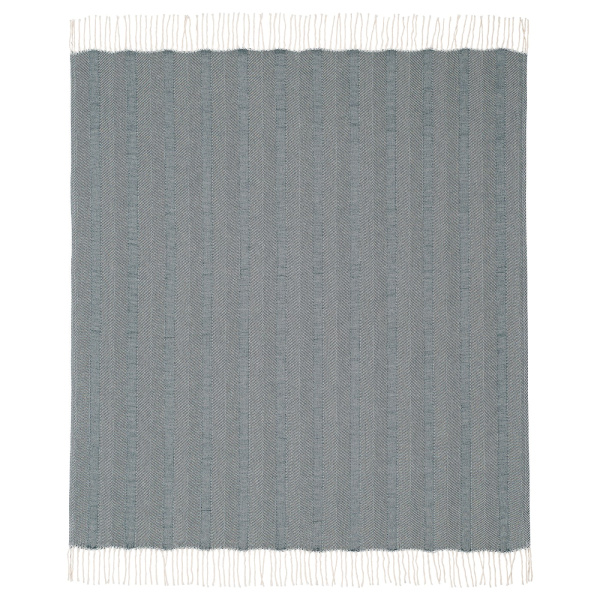 80499830 Плед, синий, 130x170 см