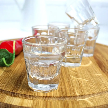 52734 Стопка / рюмка, прозрачное стекло, 37 мл