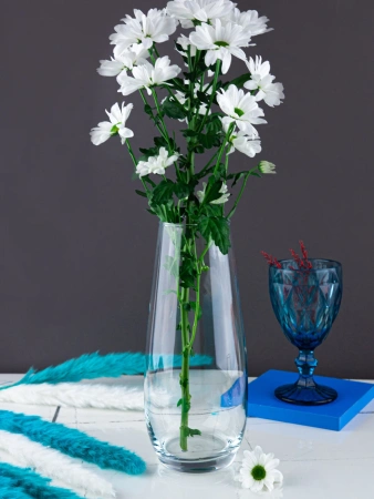 50048449 Ваза, прозрачный, 26 см