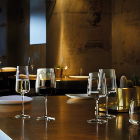 365751-6 Набор бокалов для вина, прозрачное стекло, 378 мл, 6 шт