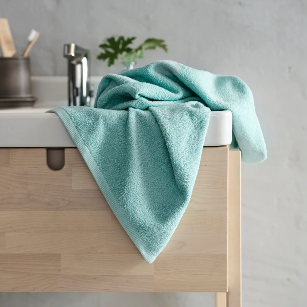 00523297 Полотенце, бирюзовый, 30x50 см, 2 шт