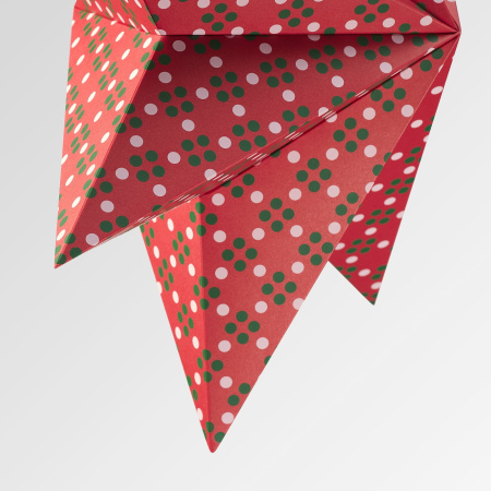 00606589 Абажур, розовый/зеленый, 48 см