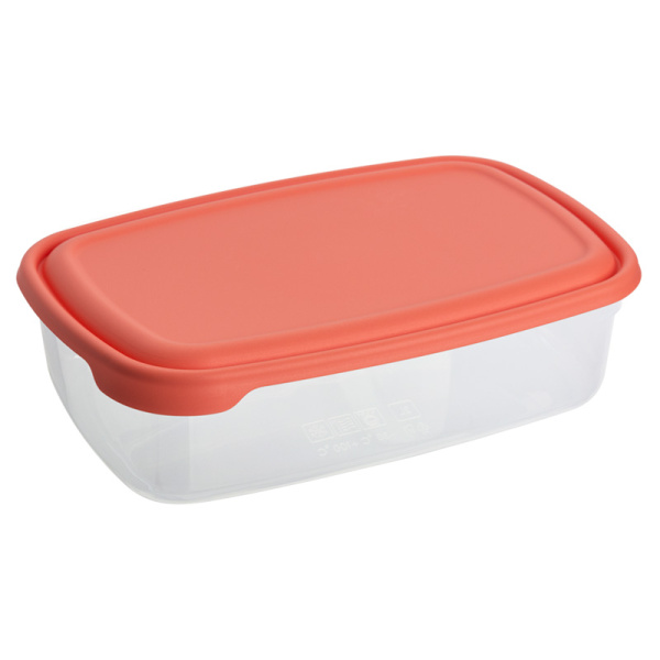 10552000 Контейнер с крышкой для продуктов, прямоугольн формы /пластик, 2 л