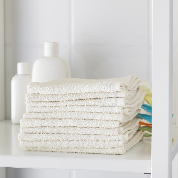 40054538 Полотенце кухонное, белый, 30x30 см, 10 шт.