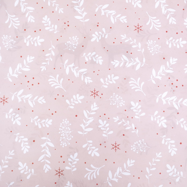 7447611 Бумага упаковочная глянцевая "Скандинавия", двусторонняя, 70 х 100 см