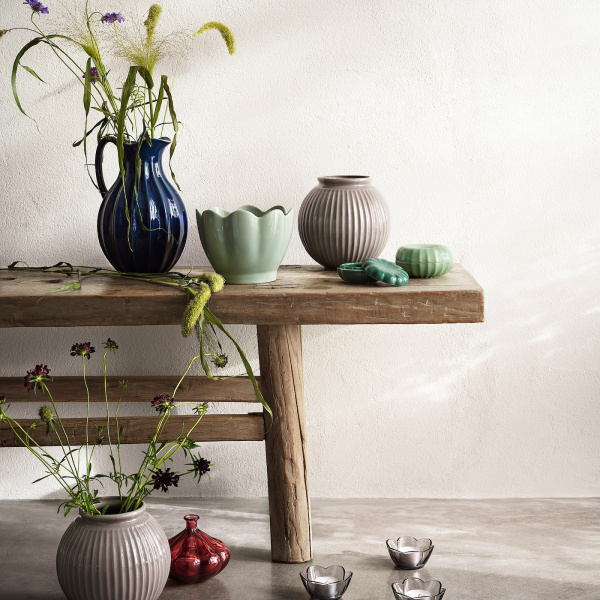 60451829 Подсвечник для греющей свечи, серый, 4 см