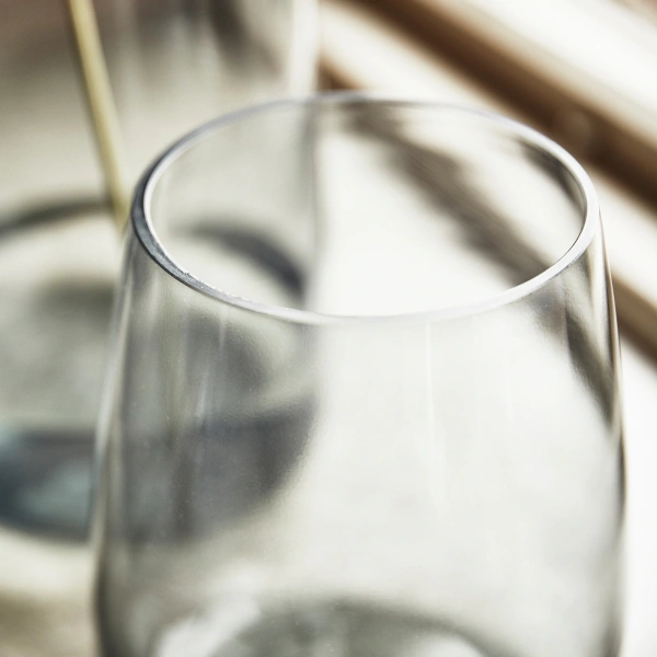 00497284 Ваза, светло-серый, 18 см