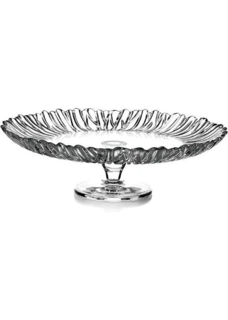 95832 Блюдо сервировочное на ножке, прозрачный, 31.5 см