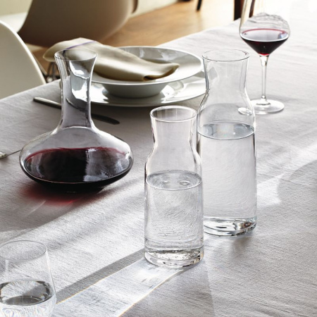 125160 Графин с пробкой, прозрачное стекло, 1.1 л