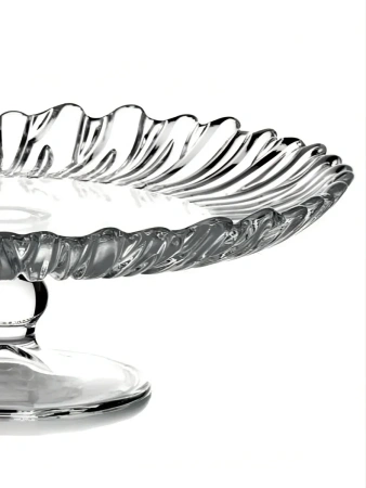 95832 Блюдо сервировочное на ножке, прозрачный, 31.5 см