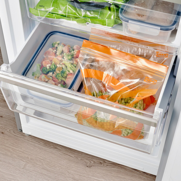 30553669 Пакет закрывающийся, рисунок/яркий апельсин, 2.5 л, 25 шт