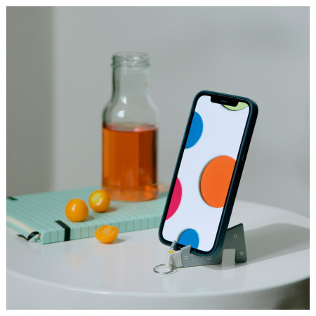 20503887 Подставка д/мобильного телефона, серый