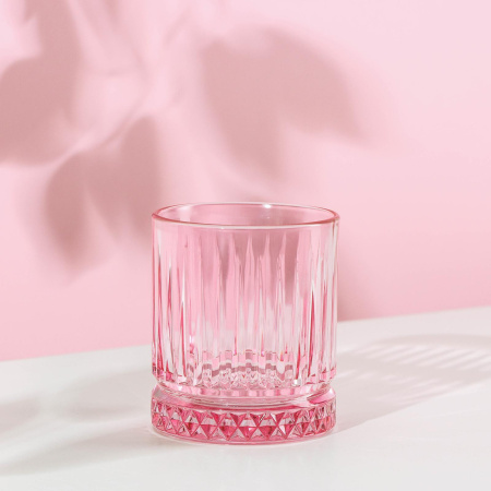 50066462 Стакан д/виски, розовый, 355 мл