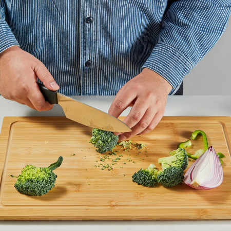 30598489 Нож, нержавеющая сталь/темно-серый, 16 см