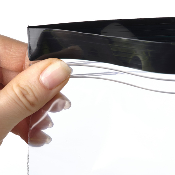 50525642 Пакет закрывающийся, черный/желтый, 60 шт.