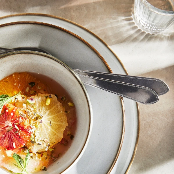 60457143 Миска, серый, 14 см, 4 шт