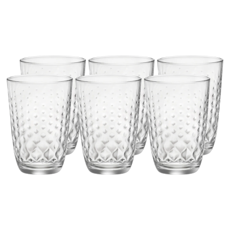 580213-6 Набор стаканов, прозрачное стекло, 395 мл, 6 шт