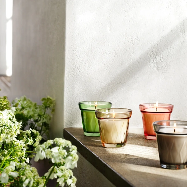 20442304 Ароматич. свеча в стакане, лесная земляника, 8 см