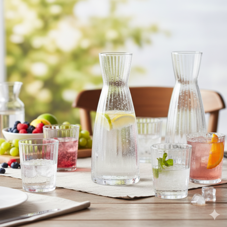 10000011688 Графин для воды / вина, прозрачное стекло, 1 л