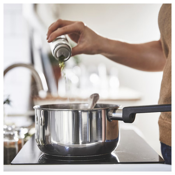 10463702 Кастрюля с крышкой, стекло / нержавеющая сталь, 2 л