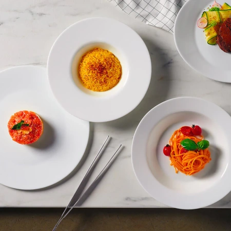 419323 Тарелка глубокая с полями гурме, 27 см