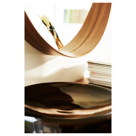 30446896 Зеркало, шпон ореха, 60 см