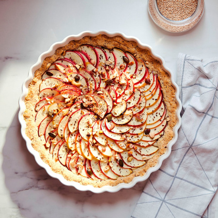 10289307 Форма для открытого пирога, белый с оттенком, 32 см