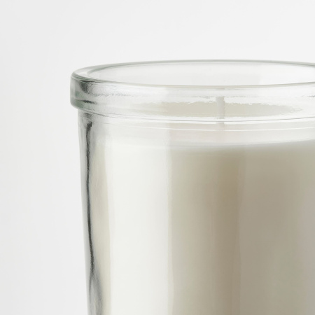 70502178 Ароматическая свеча в стакане, Ваниль/светло-бежевый, 40 ч