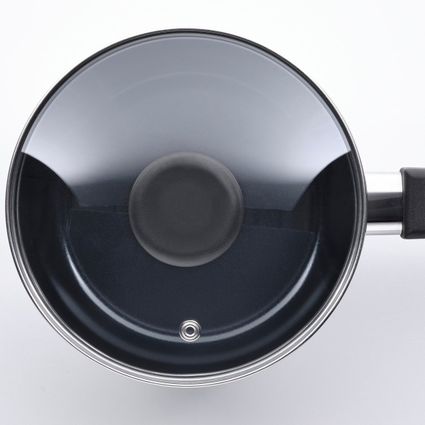 10463721 Кастрюля с крышкой, антипригарное покрытие / стекло / нержавеющая сталь, 2 л