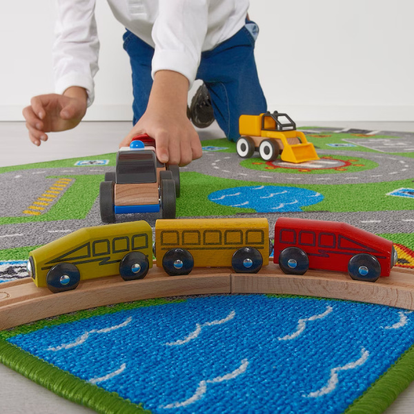 70356822 Ковер, зеленый, 75х133 см 