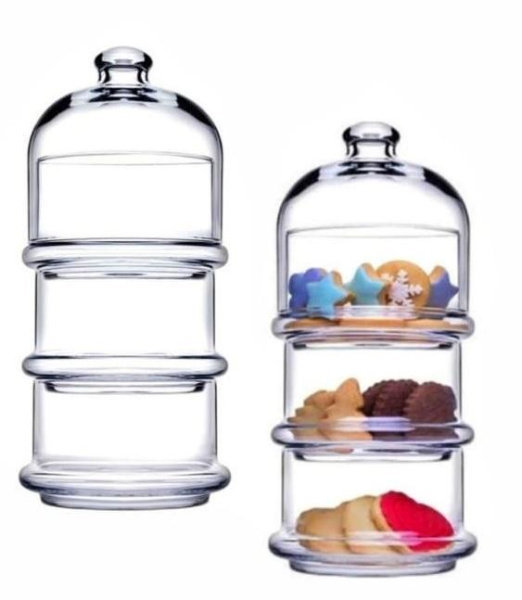 11096004 Конфетница, 3 яруса