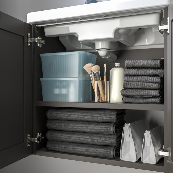 80533198 Контейнер с крышкой, прозрачный, 18x24x12 см / 3,5 л