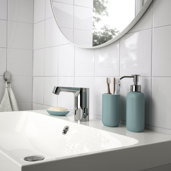 30593726 Дозатор для жидкого мыла, серо-голубой