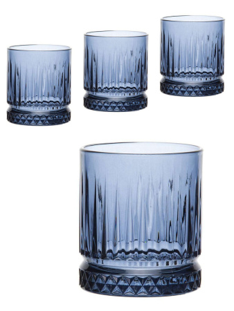 50066463 Стакан д/виски, синий, 355 мл