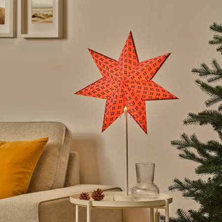 00606589 Абажур, розовый/зеленый, 48 см