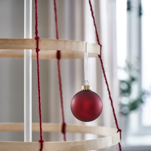 30504080 Украшение, ручная работа рождественская елка/бамбук, 181 см