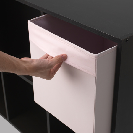 60428891 Коробка, светло-розовый, 33x38x33 см