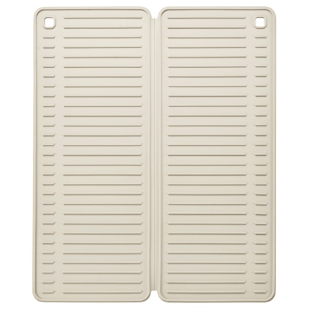 50595442 Коврик для сушки посуды, бежевый, 51x42 см