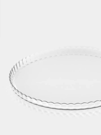 50033801 Блюдо сервировочное, прозрачный, 28 см