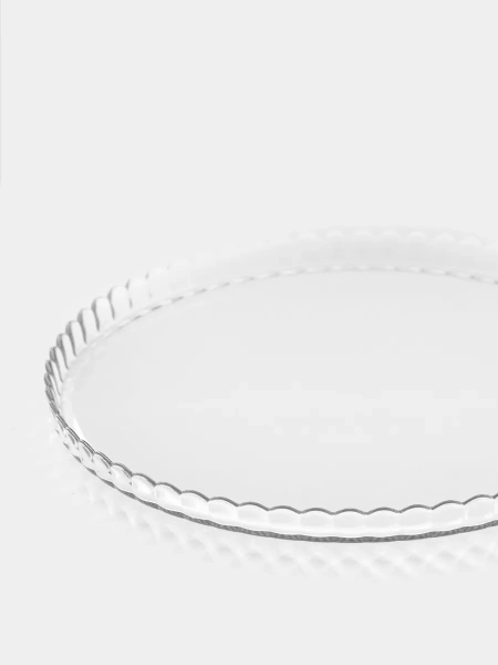 50033801 Блюдо сервировочное, прозрачный, 28 см