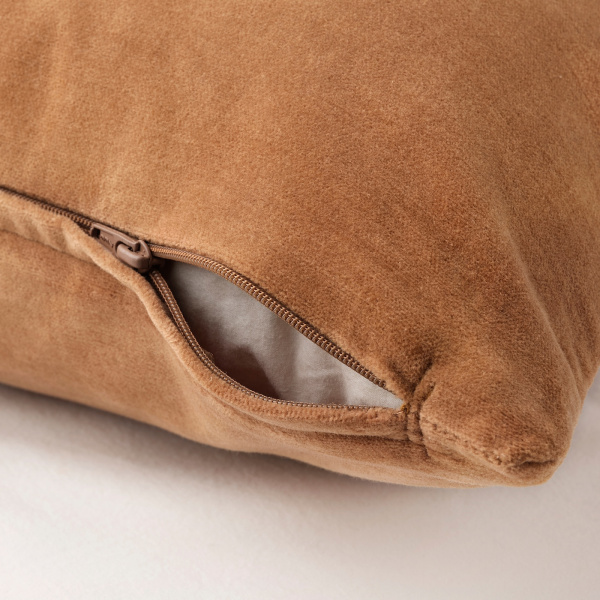 80516448 Чехол на подушку, золотисто-коричневый, 50x50 см