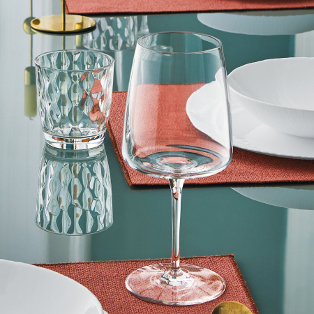 365751-6 Набор бокалов для вина, прозрачное стекло, 378 мл, 6 шт