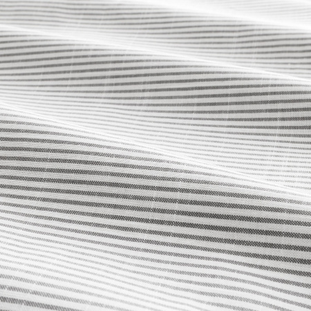 70423242 Пододеяльник и 2 наволочки, серый/полоска, 200x200/50x60 см