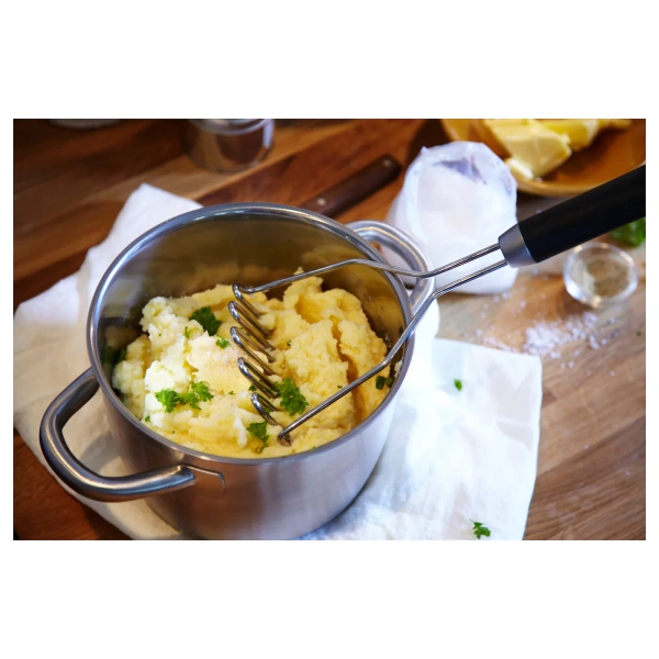 30374578 Толкушка для картофеля, нержавеющая сталь/черный