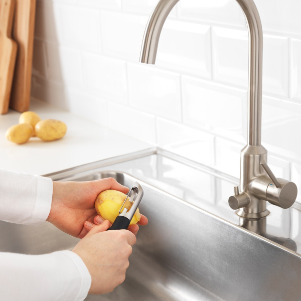 30175140 Нож для чистки картофеля, черный