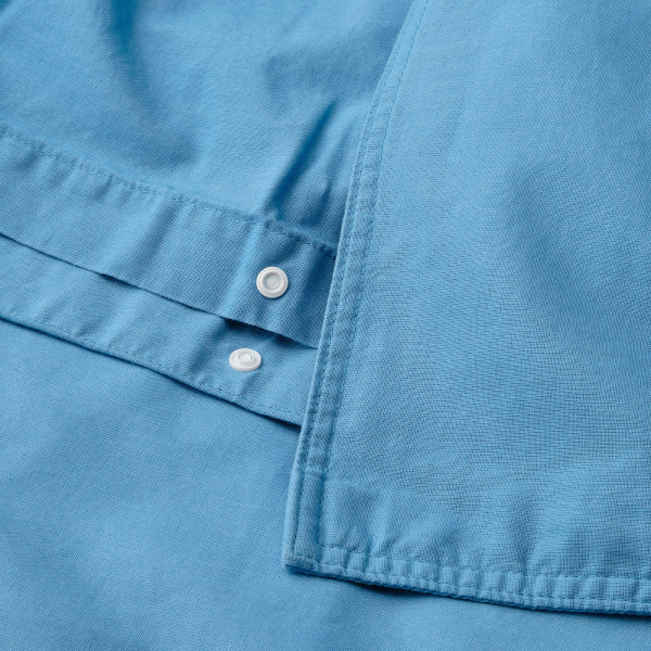 70568758 Пододеяльник и наволочка, синий, 150x200/50x60 см