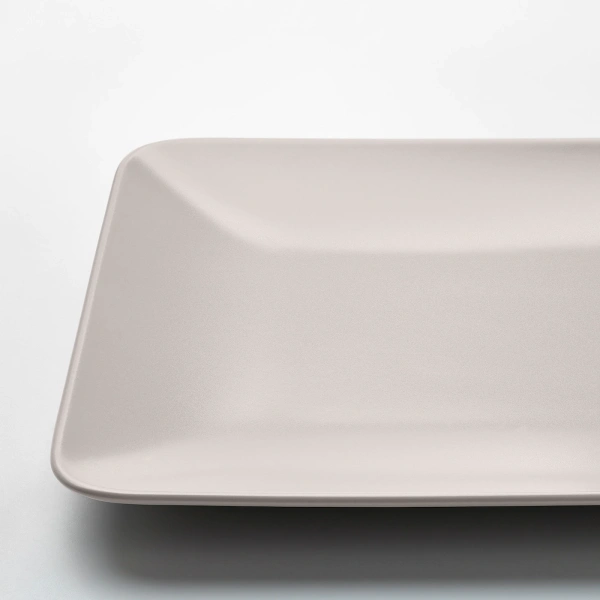 70423968 Тарелка, бежевый, 30x20 см