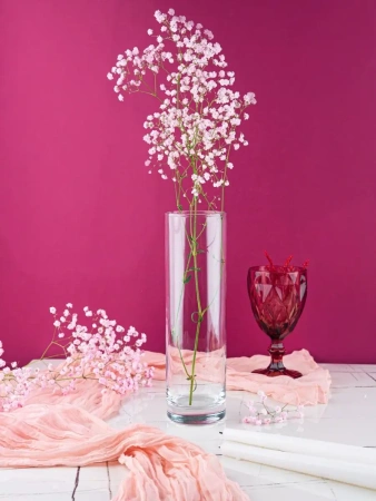 50019236 Ваза, прозрачный, 26.5 см